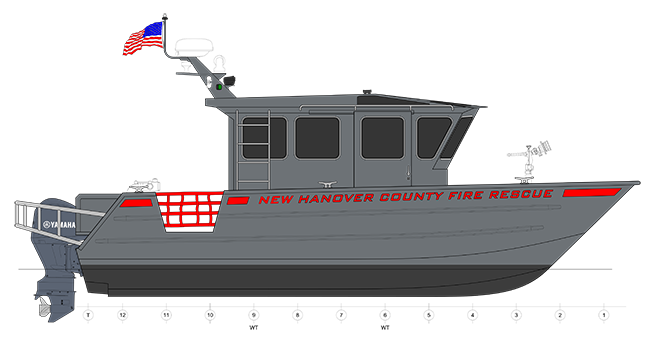 New Hanover Fire Boat Rendering